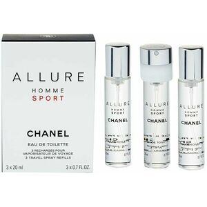 Chanel Allure Homme Sport - EDT náplň (3 x 20 ml) 60 ml obraz