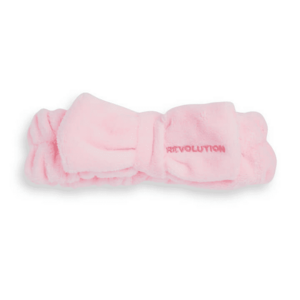 Revolution Skincare Kosmetická čelenka Pretty Pink Bow obraz