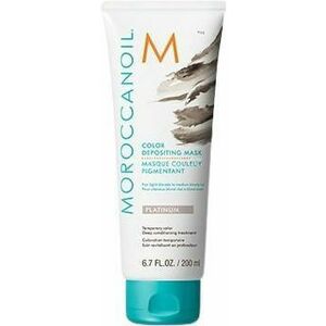 Moroccanoil Tónující maska na vlasy Platinum (Color Depositing Mask) 30 ml obraz