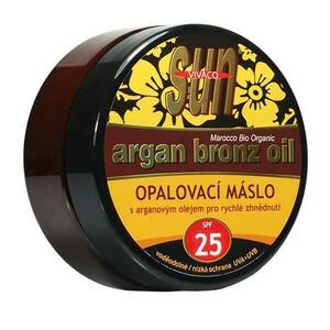 Vivaco Opalovací máslo Argan oil OF 25 200 ml obraz