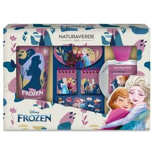 EP Line Disney Frozen - EDT 50 ml + pěna do koupele 100 ml + zápisník se samolepkami obraz