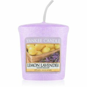 Yankee Candle Lemon Lavender votivní svíčka 49 g obraz