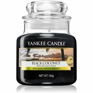 Yankee Candle Black Coconut vonná svíčka 104 g obraz