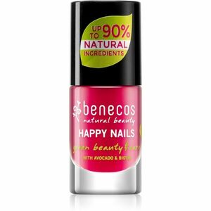 Benecos Happy Nails pečující lak na nehty odstín Hot Summer 5 ml obraz