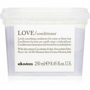 Davines Essential Haircare LOVE Smoothing Conditioner uhlazující kondicionér pro nepoddajné a krepatějící se vlasy 250 ml obraz