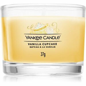 Yankee Candle Vanilla Cupcake votivní svíčka glass 37 g obraz