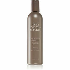 John Masters Organics Citrus & Geranium Daily Nourishing Shampoo vyživující šampon pro každodenní použití 236 ml obraz