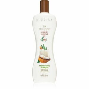 Biosilk Silk Therapy Natural Coconut Oil hydratační šampon s kokosovým olejem 355 ml obraz