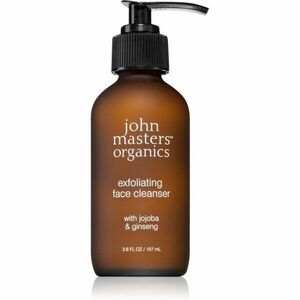 John Masters Organics Jojoba & Ginseng Exfoliating Face Cleanser exfoliační čisticí gel 107 ml obraz