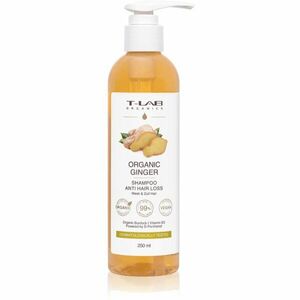 T-LAB Organics Organic Ginger Anti Hair Loss Shampoo posilující šampon pro řídnoucí vlasy 250 ml obraz
