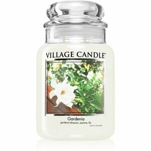 Village Candle Gardenia vonná svíčka (Glass Lid) 602 g obraz