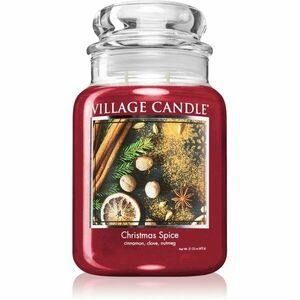 Village Candle Christmas Spice vonná svíčka (Glass Lid) 602 g obraz