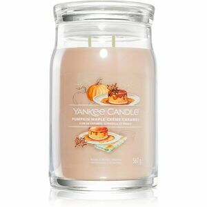 Yankee Candle Pumpkin Maple Crème Caramel vonná svíčka 567 g obraz