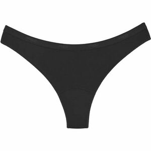 Snuggs Period Underwear Brazilian: Light Flow Black látkové menstruační kalhotky pro slabou menstruaci velikost XS Black 1 ks obraz