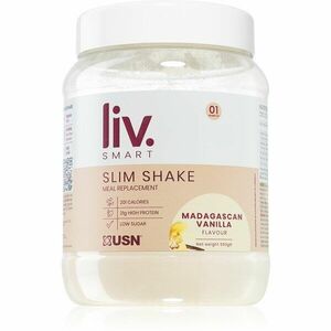 USN LivSmart Slim Shake prášek na přípravu nápoje pro podporu hubnutí příchuť Madagascan Vanilla 550 g obraz