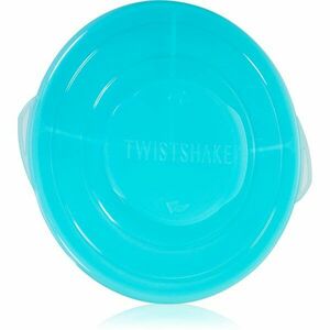 Twistshake Divided Plate dělený talíř s víčkem Blue 6 m+ 1 ks obraz