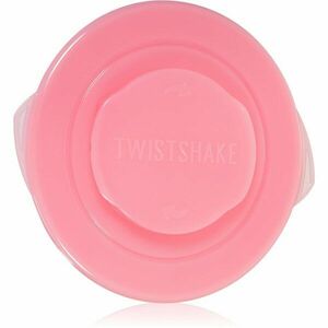 Twistshake Kid's Bowl miska s víčkem Pink 6 m+ 520 ml obraz
