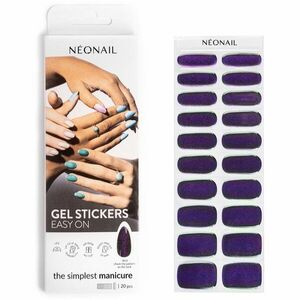 NEONAIL Easy On Gel Stickers nálepky na nehty odstín M02 20 ks obraz