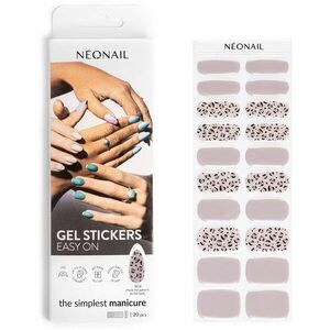 NEONAIL Easy On Gel Stickers nálepky na nehty odstín M04 20 ks obraz