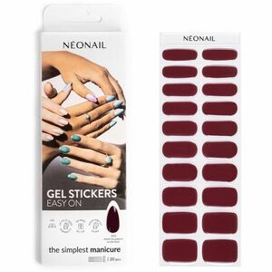NEONAIL Easy On Gel Stickers nálepky na nehty odstín M05 20 ks obraz