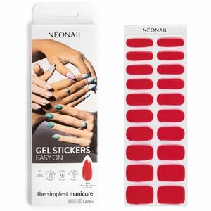 NEONAIL Easy On Gel Stickers nálepky na nehty odstín M06 20 ks obraz