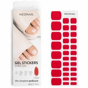 NEONAIL Easy On Gel Stickers nálepky na nehty na nohy odstín P03 32 ks obraz