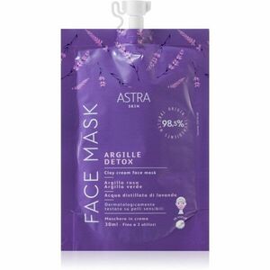 Astra Make-up Skin jílová maska s detoxikačním účinkem 30 ml obraz
