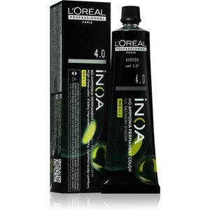 L’Oréal Professionnel Inoa permanentní barva na vlasy bez amoniaku odstín 4.0 60 ml obraz