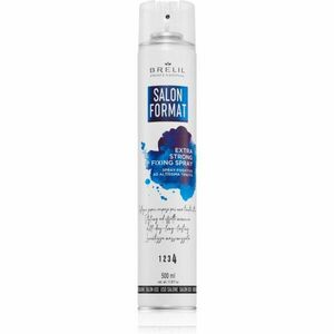 Brelil Numéro Salon Format Strong Fixing Spray lak na vlasy s extra silnou fixací 500 ml obraz