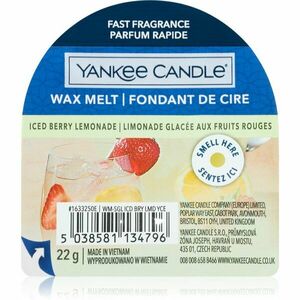 Yankee Candle Iced Berry Lemonade vosk do aromalampy 22 g obraz