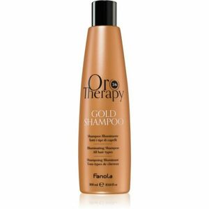 Fanola Oro Therapy Gold Shampoo hydratační šampon s 24karátovým zlatem 300 ml obraz