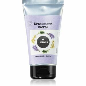 Leros Sprchová pasta levandule & šalvěj sprchový balzám s hydratačním účinkem 130 ml obraz