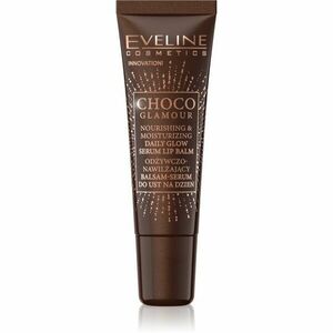 Eveline Cosmetics Choco Glamour vyživující a hydratační balzám na rty 12 ml obraz