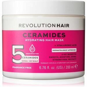 Revolution Haircare 5 Ceramides + Hyaluronic Acid hydratační maska na vlasy s ceramidy 200 ml obraz