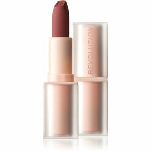 Makeup Revolution Lip Allure Soft Satin Lipstick krémová rtěnka se saténovým finišem odstín Wifey Dusky Pink 3, 2 g obraz