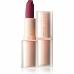 Makeup Revolution Lip Allure Soft Satin Lipstick krémová rtěnka se saténovým finišem odstín Berry Boss 3, 2 g obraz