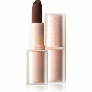 Makeup Revolution Lip Allure Soft Satin Lipstick krémová rtěnka se saténovým finišem odstín Stiletto Brown 3, 2 g obraz