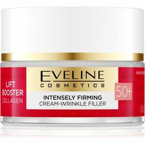 Eveline Cosmetics Lift Booster Collagen zpevňující krém 50+ 50 ml obraz