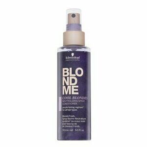 Schwarzkopf Professional BlondMe Cool Blondes Neutralizing Spray Conditioner bezoplachový kondicionér pro platinově blond a šedivé vlasy 150 ml obraz