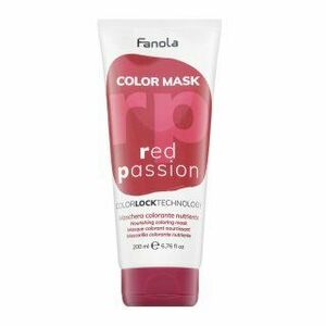 Fanola Color Mask vyživující maska s barevnými pigmenty pro oživení červených odstínů Red Passion 200 ml obraz