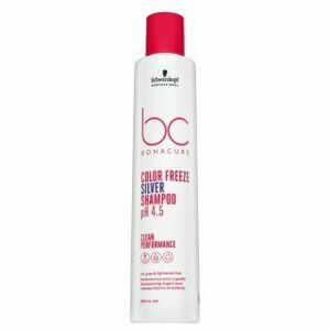 Schwarzkopf Professional BC Bonacure Color Freeze Silver Shampoo pH 4.5 Clean Performance tónovací šampon pro platinově blond a šedivé vlasy 250 ml obraz