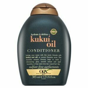 OGX Hydrate & Defrizz + Kukuí Oil Conditioner kondicionér proti krepatění vlasů 385 ml obraz