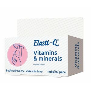 Elasti-Q Vitamins & Minerals s postupným uvolňováním 30 tablet obraz