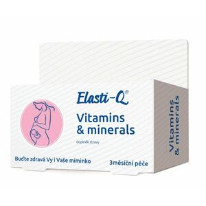 Elasti-Q Vitamins & Minerals s postupným uvolňováním 90 tablet obraz