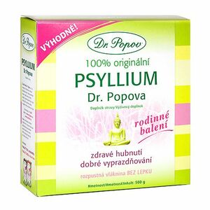 Dr.Popov Psyllium indická rozpustná vláknina 500 g obraz