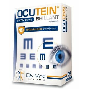 Ocutein Brillant Lutein 25 mg 30 tobolek obraz