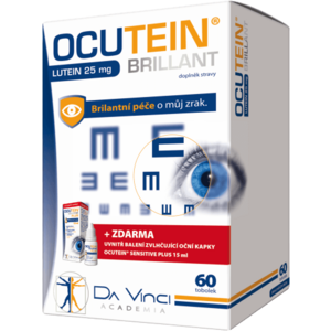 Ocutein Brillant Lutein 25 mg 60 tobolek obraz