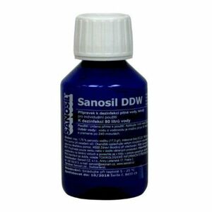 Sanosil DDW dezinfekce pitné vody /80l vody 80 ml obraz