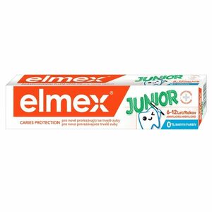 elmex Junior zubní pasta pro děti ve věku 6-12 let 75ml obraz