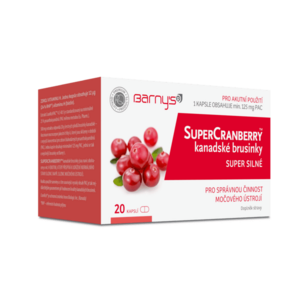 Barny's SuperCranberry™ kanadské brusinky super silné 20 kapslí obraz